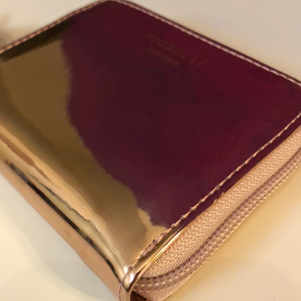 Fiorelli Spencer zip around liquid rose wallet - Picture 2 of 8